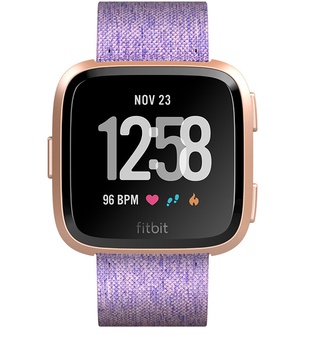 Fitbit Versa Special Edition, Lavender Woven (FB505RGLV)
