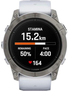 Garmin Epix Pro Gen 2 Sapphire 51mm Titanium w. Whitestone Band (010-02804-10/11)