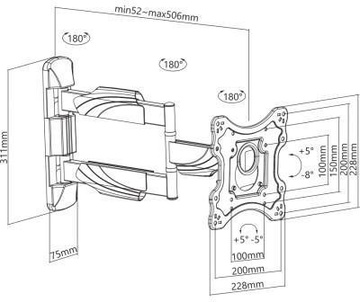 Brateck KMA28-223L