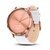Garmin Vivomove HR 18K Rose Gold Stainless Steel Case with White Italian Leather Band (010-01850-AB)