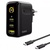 Baseus PicoGo AE21 100W (2Type-C + USB) + Cable Type-C to Type-C 100W (1.5m)