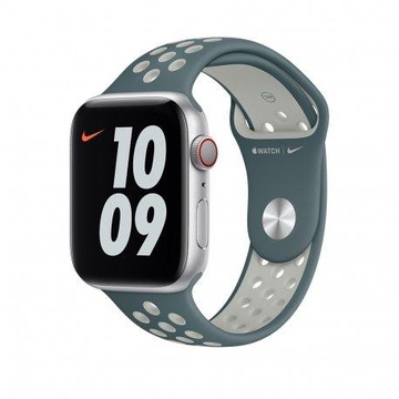 Apple Nike Sport Band for Watch 42mm/44mm/45mm/46mm/49mm Hasta/Light Silver (MJ6K3)