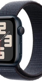 Apple Watch SE 2 GPS 44mm Midnight Aluminium Case w. Ink Sport Loop (MXEP3)