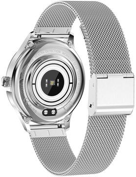 Linwear LW07 Metal с измерением пульса и кислорода в крови (Серебристый)