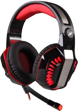  Kotion Each G2000 Generation II с поворотным микрофоном (Черно-красный)