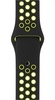 Apple Watch Nike Sport Band 38mm/40mm/41mm/42mm Black/Volt (MQ2H2)