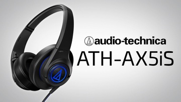 Audio-Technica ATH-AX5IS BK