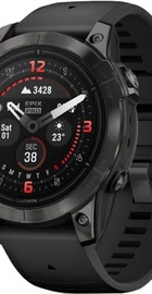 Garmin Epix Pro Gen 2 Sapphire 47mm Carbon G. DLC Tit. with Black Band (010-02803-10/11)
