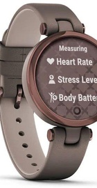 Garmin Lily Dark Bronze Bezel with Paloma Case and Italian Leather Band (010-02384-B0)