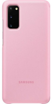 Samsung G980 Galaxy S20 Clear View Cover Pink (EF-ZG980CPEG)
