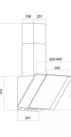 Pyramida MSH 60 S (650) BL