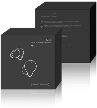 Earbuds M20 в металлическом кейсе (Синий)