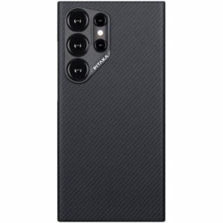 Pitaka MagEZ Case 4 Twill for Samsung Galaxy S24 Ultra Black/Grey (KS2401U)