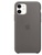 Apple iPhone 12 Mini Silicone Case Charcoal Gray/Cocoa (high copy)