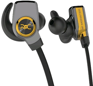 Monster ROC Sport SuperSlim Wireless In-Ear Black Platinum