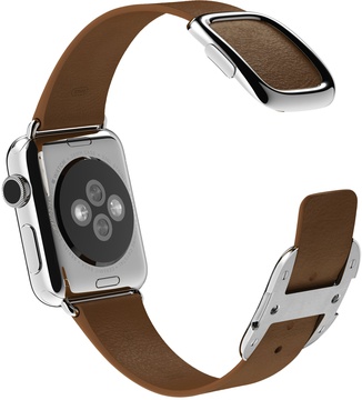 Apple Modern Buckle for Watch 38mm/40mm/41mm/42mm Brown Large (MJ562)