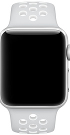 Apple Watch Nike Sport Band 42mm/44mm/45mm/46mm/49mm Pure Platinum/White (MQ2R2)