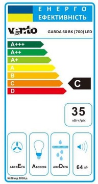 Ventolux GARDA 60 BK (700) LED