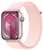 Apple Watch Series 9 GPS + Cellular 45mm Pink Aluminum Case With Light Pink Sport Loop (MRMM3)