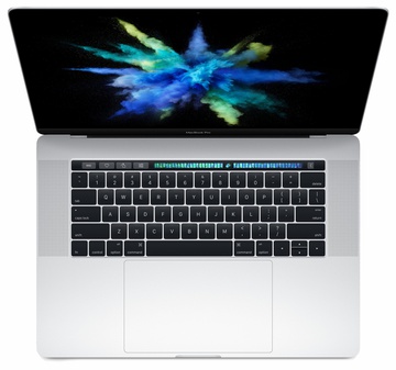 Apple MacBook Pro 15 with Touch Bar and Touch ID Silver (MLW82)