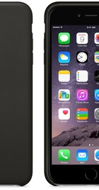 Apple iPhone 6 Plus Leather Case Black (MGQX2)