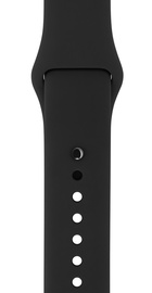 Apple Sport Band for Watch Black 38mm/40mm/41mm/42mm with Space Black Pin (MJ4F2/MTP62)