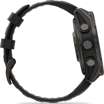 Garmin Fenix 8 Pro 47 mm AMOLED Carbon Gray DLC Titanium with Black/Pebble Gray (010-03198-00/01)