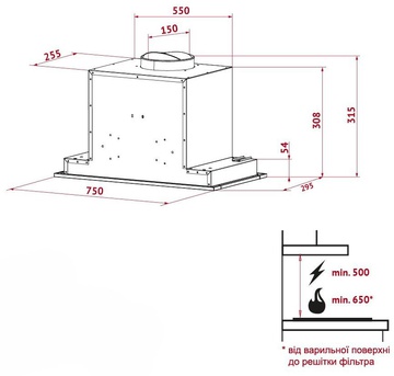 Perfelli BIS 7633 I 1000 LED