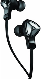 Monster DNA In-Ear with Apple Control Talk Black with Satin Chrome Finish