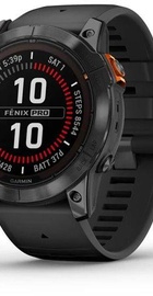 Garmin Fenix 7X Pro Solar Slate Gray w. Black Band (010-02778-00/01)