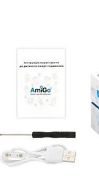 AmiGo GO004 Splashproof Camera+LED GLORY Blue-Yellow
