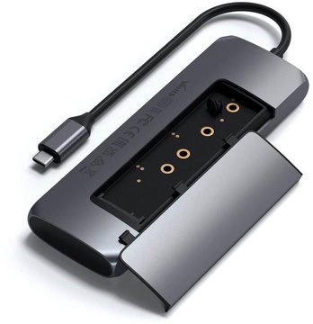 Satechi USB-C Hybrid Multiport Adapter Space Gray (ST-UCHSEM)