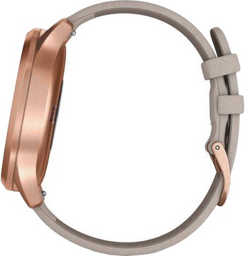 Garmin VIVOMOVE HR PREMIUM ROSE-GOLD WITH GREY SUEDE BAND ONE-SIZE (010-01850-09/A9)