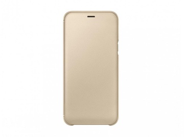 Samsung Galaxy A6 2018 A600 Wallet Cover Gold (EF-WA600CFEG)