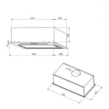 Minola HBI 5323 GR 800 LED