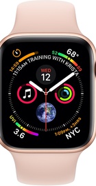Apple Watch Series 4 GPS + Cellular 40mm Gold Aluminum Case with Pink Sand Sport Band (MTUJ2, MTVG2)