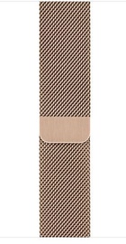 Apple Watch Series 5 GPS + Cellular 44mm Gold Stainless Steel Case with Gold Milanese Loop (MWW62, MWWJ2)