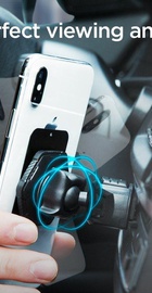 Spigen Kuel QS24 Magnetic CD Slot Car Mount (000CG21944)