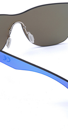 20/20 Brand Vintage Sunglasses Flat Lens Blue Revo (model 1601)