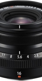 Fujifilm XF 16mm f/2,8 R WR Black