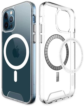 Space Clear Case with MagSafe for iPhone 16 Plus