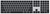 Apple Magic Keyboard Black/Silver (MQ052)