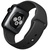 Apple Watch 38mm Space Black Stainless Steel Case with Black sport Band (MLCK2)