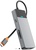 WIWU Linker 7in1 USB-C to (USB-C+2xUSB3.1+HDMI+SD-MicroSD+PD) 100W Grey (A721HD)