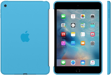 Apple iPad mini 4 Silicone Case Blue (MLD32)