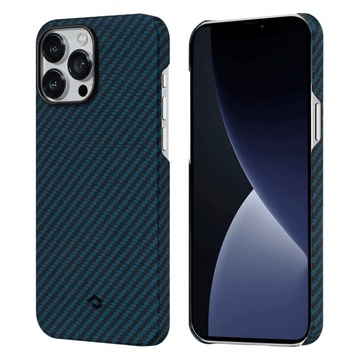 Pitaka MagEZ Case 2 Twill Black/Blue for iPhone 13 Pro Max (KI1308PM)