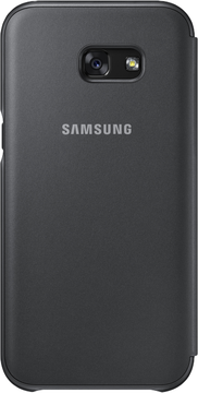 Samsung Neon Flip Cover for Galaxy A5 2017 A520 (EF-FA520PBEGRU) Black