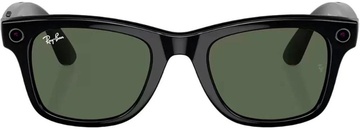 Ray-Ban Смарт-окуляри Meta Wayfarer Shiny Black Frame Green Lenses (RW4006 601/71 50-22)