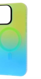 WAVE Matte Gradient Colors with MagSafe iPhone 15 Pro Green-Blue