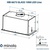 Minola HBI 6673 WH GLASS 1000 LED Line
